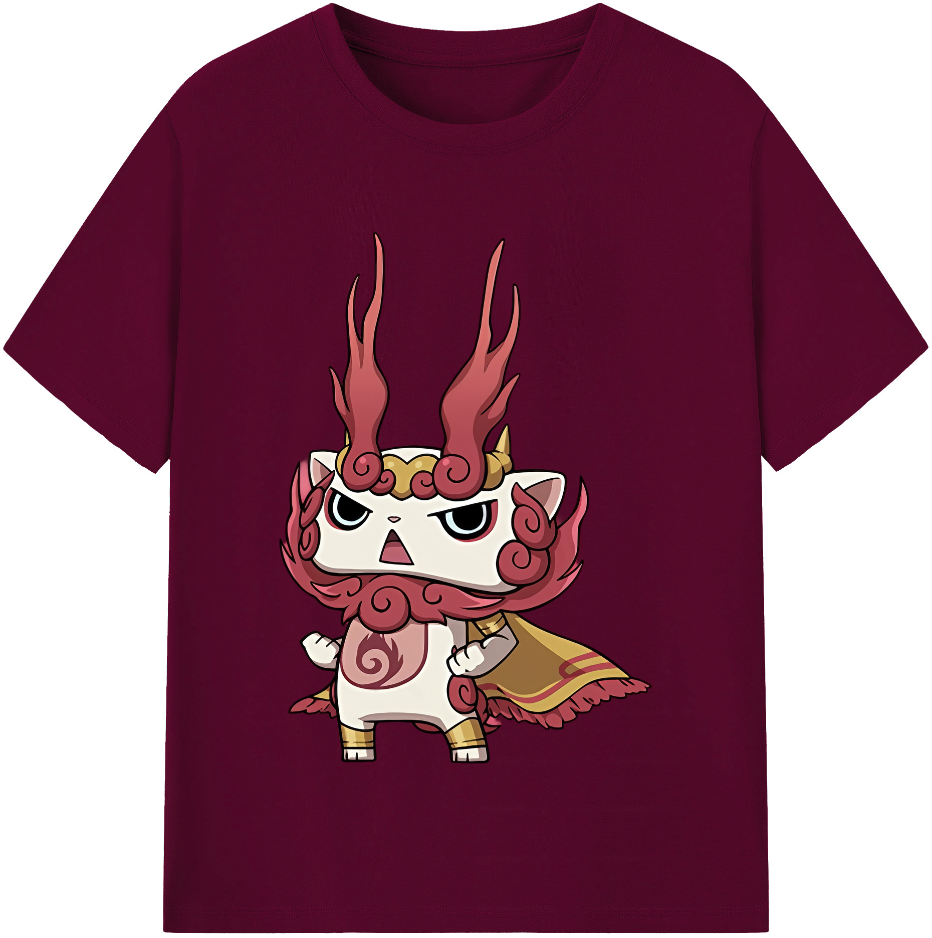 （画像用） 妖怪ウォッチ Yo-kai Watch レディースカジュアルプリントTシャツ（綿100％）
